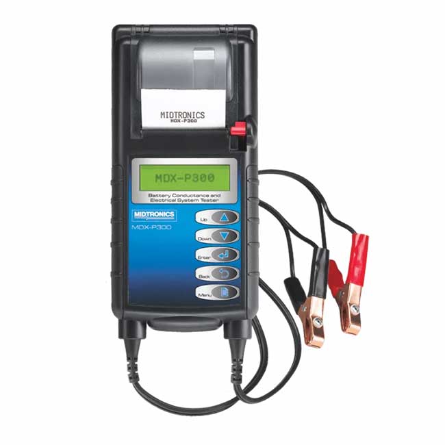 Midtronics Mdx P300 Battery Conductance And Electrical System Tester Repquip Equipment Sales 9120