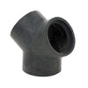 Crushproof RY20 Rubber Y-Connector For 2in. Hose