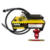 ESCO 10518C Air Hydraulic Pump Kit - 1/2 Gallon with Accessories