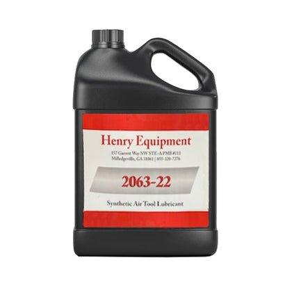 Henry Equipment 2063-22 Synthetic Sir Tool Lubricant (Case of 4 gallons)