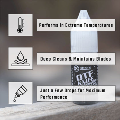 Krate Sauce Knife Solution 10ml | KRT-OTF-SOL-10ML – by Krate Tactical