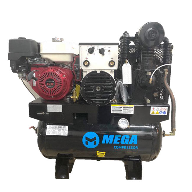 MEGA Power MP-13030HWG-250 13 Hp Honda Electric Start Welder/Generator/Air Compressor