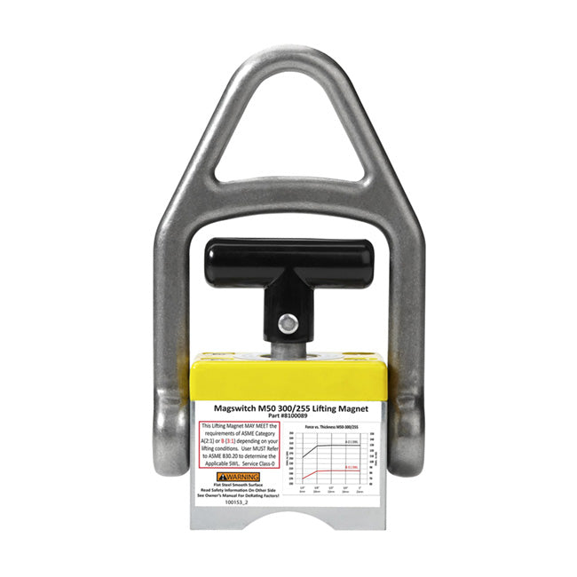 Magswitch MLAY600 Lifting Magnet - 8100089 Heavy-Duty Magnetic Lifter for Efficient Material Handling