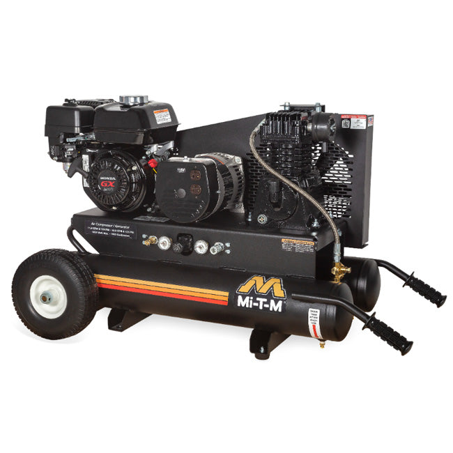 Mi-T-M AG1-PH65-08M1 - 8-Gallon Single Stage Gasoline Combination Air ...