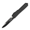 SHADOW OTF Knife (out-the-front) Knife by Krate Tactical (Single Edge)