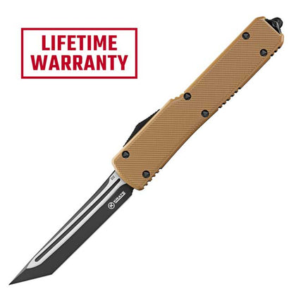 Sandstorm OTF (out-the-front) Knife by Krate Tactical