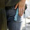 Serenity OTF Knife (out-the-front) Knife by Krate Tactical (Single Edge)