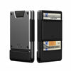 PROOF Wallet Apex Edition by Krate Tactical | Matte Black Full Grain Leather | Satin Gunmetal Aluminum