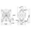 Zeeline ZE0816AB 0 5 inch Double Diaphragm Pump | RepQuip Sales Inc.