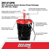 Zeeline ZE1212PK 60 1 Premium Grease Pump for 400 lbs Kegs Package | RepQuip Sales Inc.