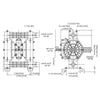 Zeeline ZE1232PS 0 75 inch Polypropylene Double Diaphragm Pump | RepQuip Sales Inc.