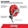 Zeeline ZE1250ORP 50 ft Dual Arm Premium Series Oil Hose Reel | RepQuip Sales Inc.