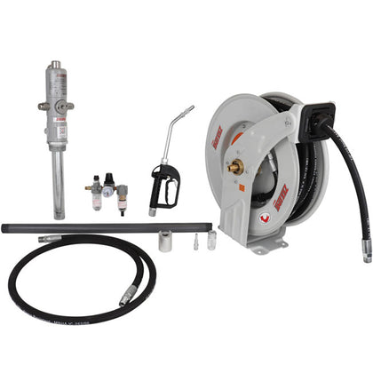 Zeeline ZE1700K 55 400 3 1 Eco Series Pump Kit 55 Gal with reel and nozzle | RepQuip Sales Inc.