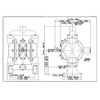 Zeeline ZE2050AB 1 5 inch Aluminum Diaphragm Pump | RepQuip Sales Inc.