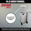 Zeeline ZE21CM 21 Gallon Professional Combination Oil Drain and Fluid Evacuator | RepQuip Sales Inc.