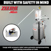 Zeeline ZE21EVB 21 Gallon Professional Fluid Evacuator with Measuring Bowl | RepQuip Sales Inc.