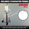 Zeeline ZE21EVB 21 Gallon Professional Fluid Evacuator with Measuring Bowl | RepQuip Sales Inc.