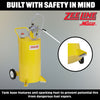 Zeeline ZE25DFC 25 Gallon Diesel Fuel Caddy with Two Way Rotary Pump | RepQuip Sales Inc.