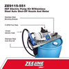 Zeeline ZE9115 551 DEF Electric Pump Kit with Stainless Steel Auto Shut Off Nozzle and Meter | RepQuip Sales Inc.