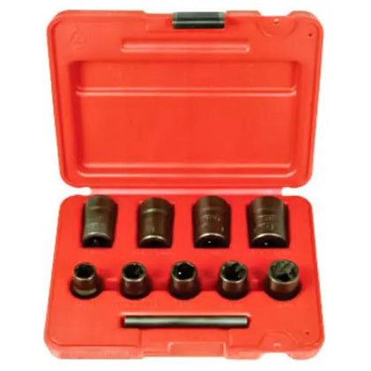 Ken-Tool 30107 30107 Twist Socket Set With Punch 9 Pcs