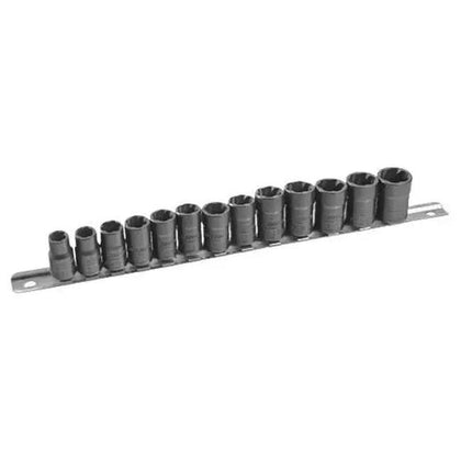 Ken-Tool 30108 Twist Socket Set With Punch 13 Pcs Sockets