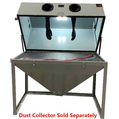 Cyclone Model 5532 - High-Efficiency Sandblaster with 25 CFM Foot Pedal System