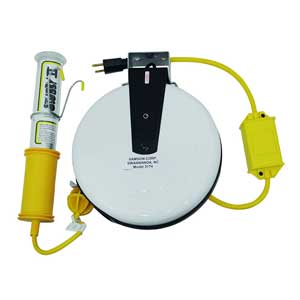 Samson 3175 - 50 Ft. Electric Light Cord Reel - RepQuip Sales