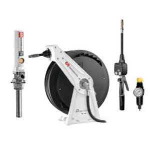 Samson 900 341 - PM2 3:1 Pump Package with Single Arm Hose Reel – RepQuip  Equipment Sales