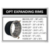 TSI - Additional Optional Expanding Rims: - RepQuip Sales