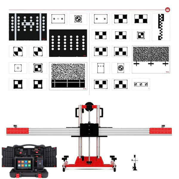 Autel ADAS MaxiSYS AS20T All Systems 2.0T Standard Calibration Frame + ACC Reflector + MS909 Tablet - RepQuip Sales