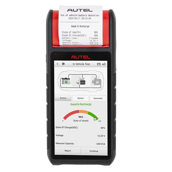 Autel USA BT608 Battery and Vehicle Diagnostic Automotive Tool - RepQuip Sales
