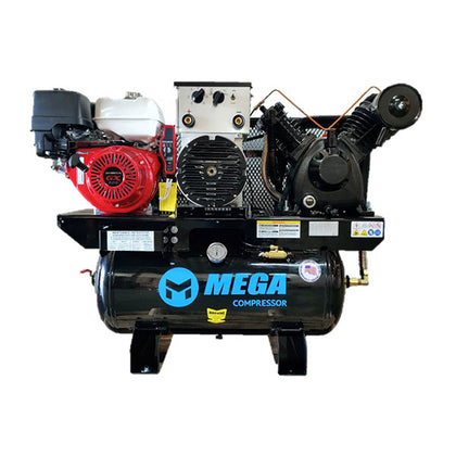 Mega Power MP-13030HWGU-250 13 Hp Honda Electric Start Welder/Generator/Air Compressor - RepQuip Sales