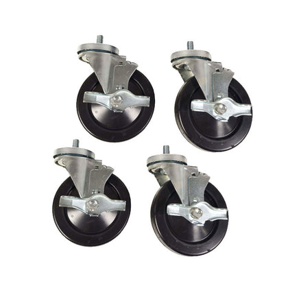 QSP WB-100-C Locking casters for WB-100 and TD-100