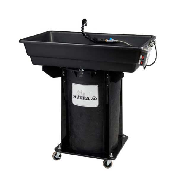 StillClean H30NT - 30 Gallon Sink Style Solvent Parts Aqueous Washer with Drum - RepQuip Sales