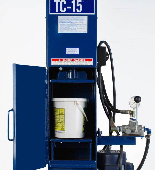 TSI TC-15 Oil Filter Crusher | Salvage and Recycling Equipment - RepQuip Sales