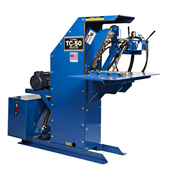 TSI TC-50 GP Tire Cutter (Gas Power) | Salvage and Recycling Equipment - RepQuip Sales